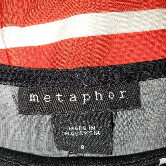 Diagonal Striped Bodycon Dress - Picture 4 of 5